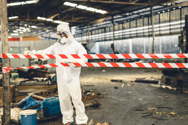 Professional Infectious Disease Decontamination technician working in Ramsey, MN
